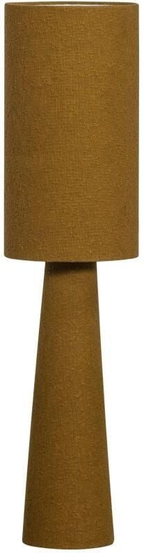 Woood tafellamp Loft Metaal|Bouclé Tapenade 90xØ22 cm