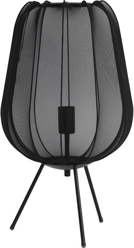 Light & Living Plumeria Tafellamp H 60 x Ø 34 cm Zwart
