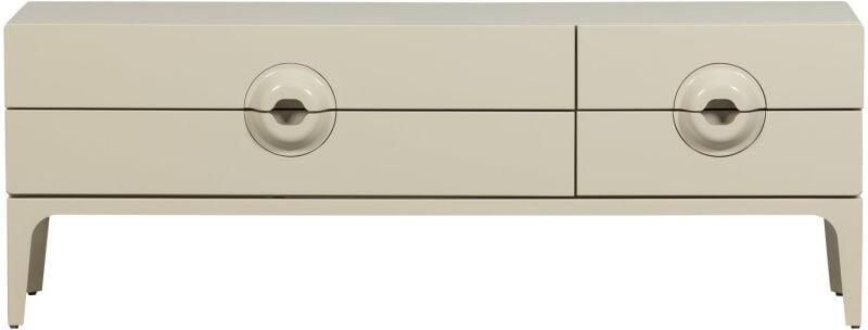 WOOOD Merge Tv Meubel Eucalyptus Hout Dust Beige 57x160x44 cm - Foto 4