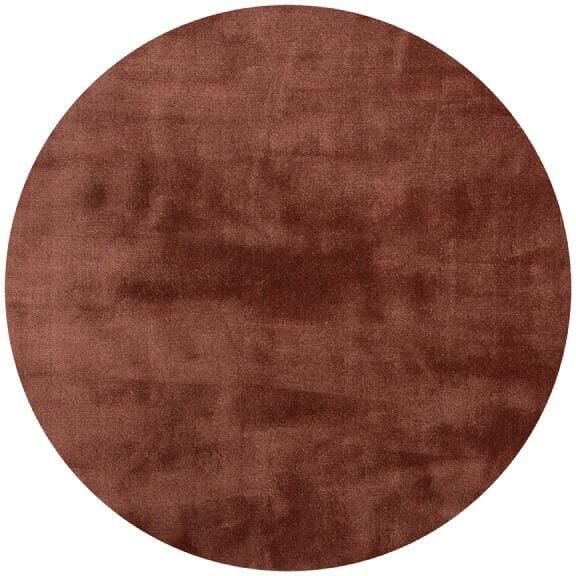 Trendhopper Vloerkleed Cowan rond marsala 68