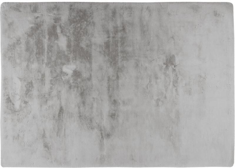 Batucci Tapijt Hoogpolig Fluffy Zilver Luxe en Veerkrachtig Modern Design 160x230 cm