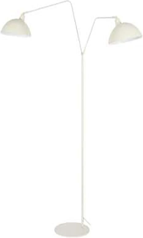 Trendhopper Vloerlamp Otta 2-lichts Creme