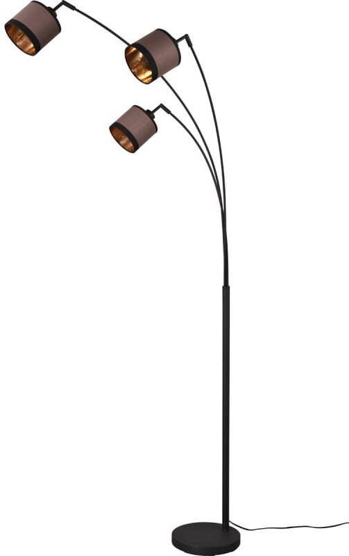 Trendhopper Vloerlamp Davos taupe excl. 3x E14 4W - Foto 1