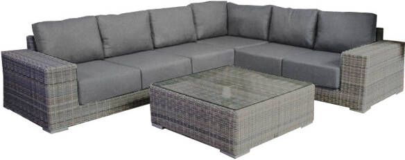 Van Kooten Tuin en Buitenleven Wembley Corner set wicker