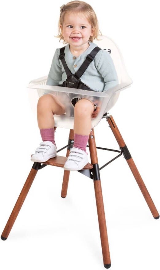 Childhome 2-in-1 Kinderstoel met bumper Evolu 2 transparant - Foto 4