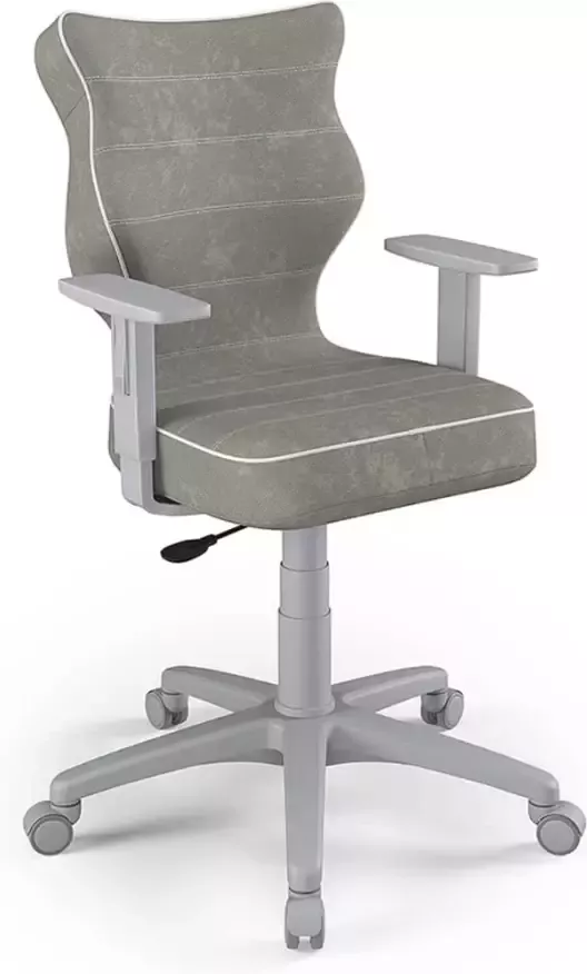 Entelo Kinderstoel Duo Gray Visto 03 ergonomisch grijs