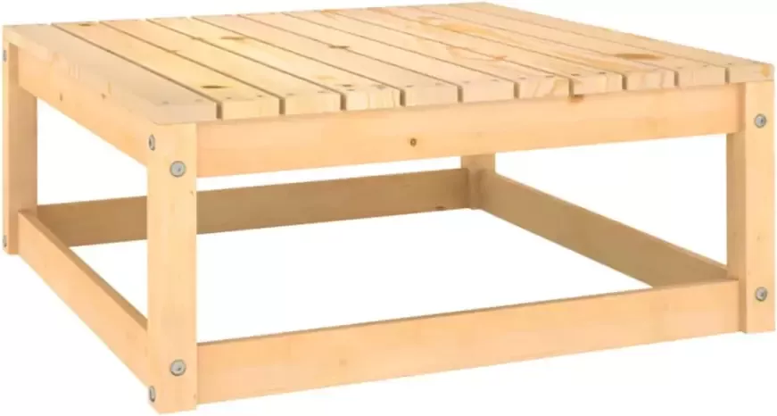 VidaXL 13-delige Loungeset met antracietkleurige kussens grenenhout - Foto 2