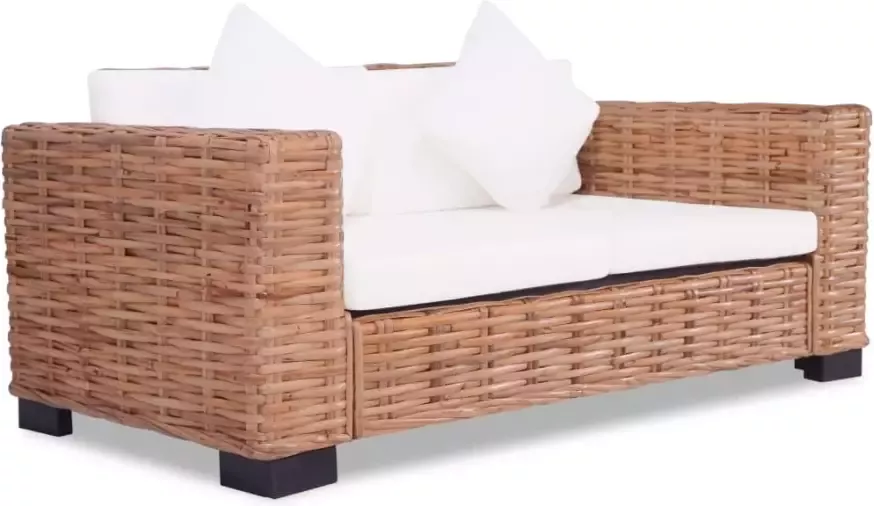 Vida XL 15-delig Bankstel natuurlijk rattan SKU: 274769 - Foto 2