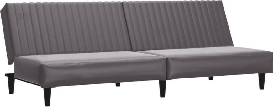 VidaXL -2-delige-Loungeset-kunstleer-grijs - Foto 6