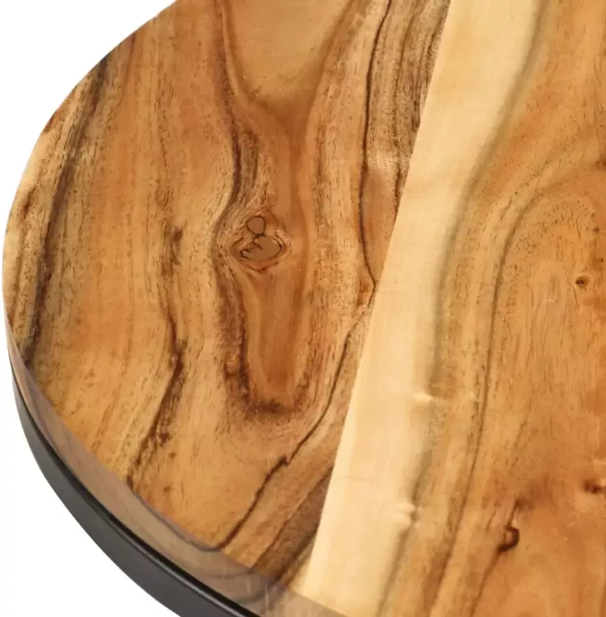 VidaXL -2-delige-Tafeltjesset-massief-acaciahout