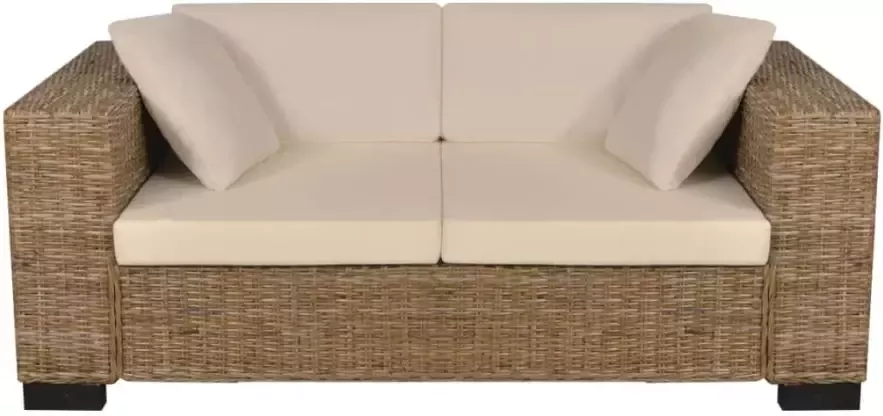 Vida XL 2-zits en 3-zits bankstel rattan SKU: V274359 - Foto 3