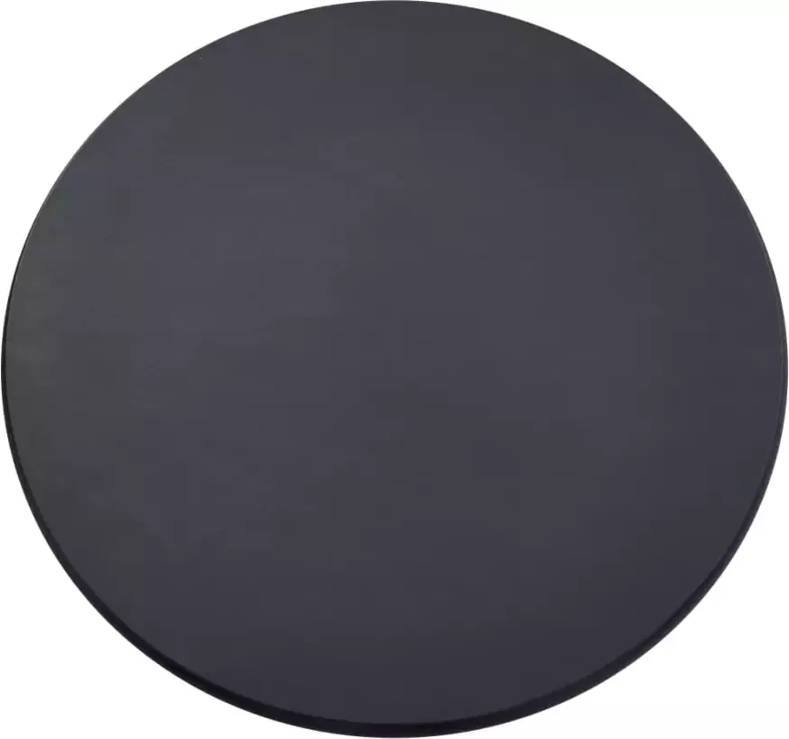 VIDAXL 3-delige Barset kunststof zwart