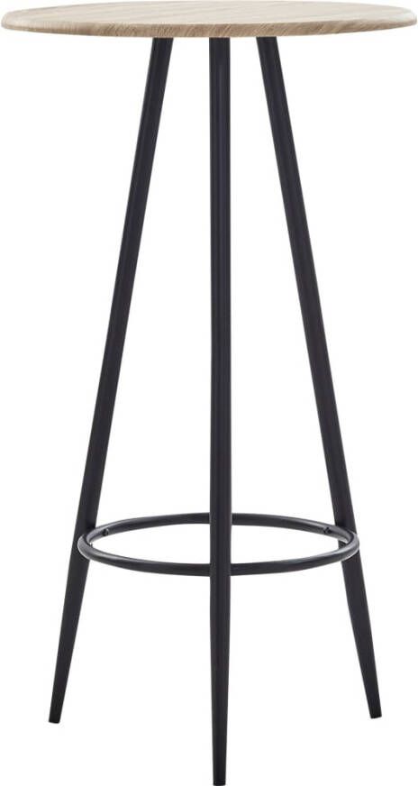 VidaXL -3-delige-Barset-stof-donkergrijs - Foto 4