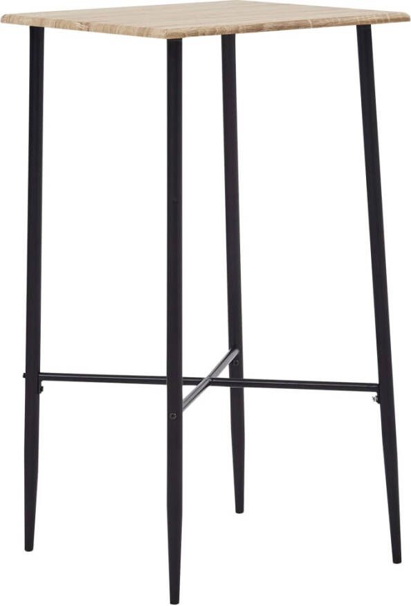 VidaXL -3-delige-Barset-stof-donkergrijs - Foto 4