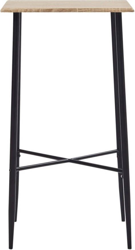 VidaXL -3-delige-Barset-stof-donkergrijs - Foto 3