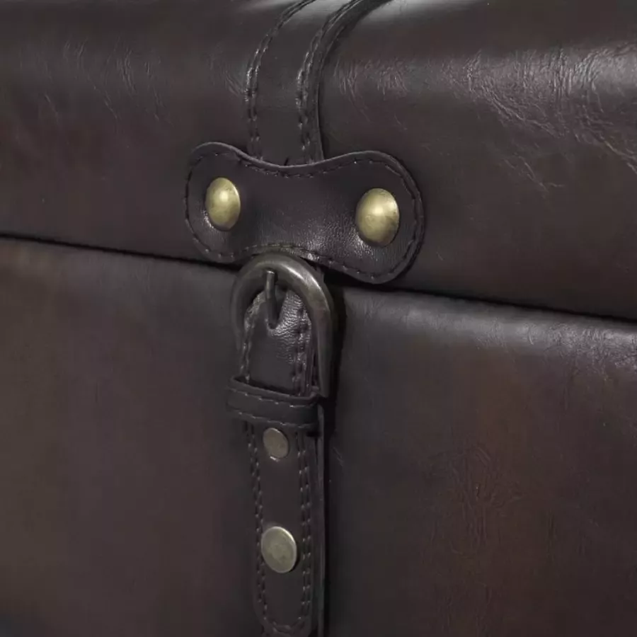 Vida XL vidaXL 3-delige Opbergbankjeenset bruin -VXL-240551 - Foto 2