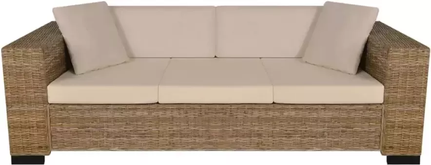 Vida XL vidaXL 3-zits bankstel set rattan 8-delig -VXL-243246 - Foto 7