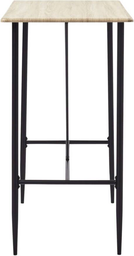 VidaXL -5-delige-Barset-stof-zwart - Foto 3