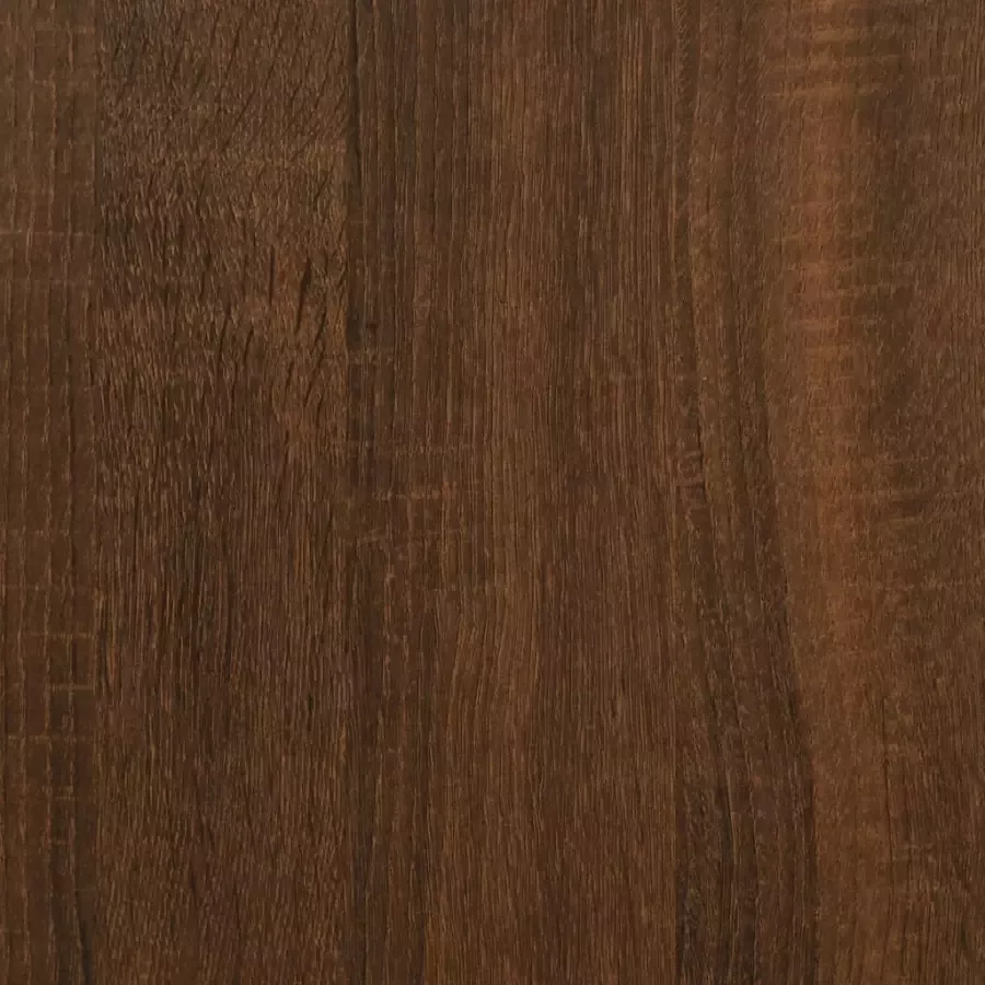 VIDAXL 5-delige Tv-meubelset bewerkt hout bruin eikenkleur