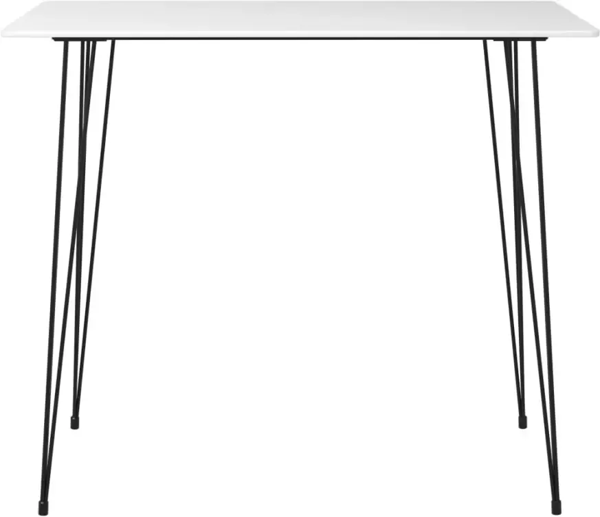 VidaXL -7-delige-Barset-wit-en-zwart
