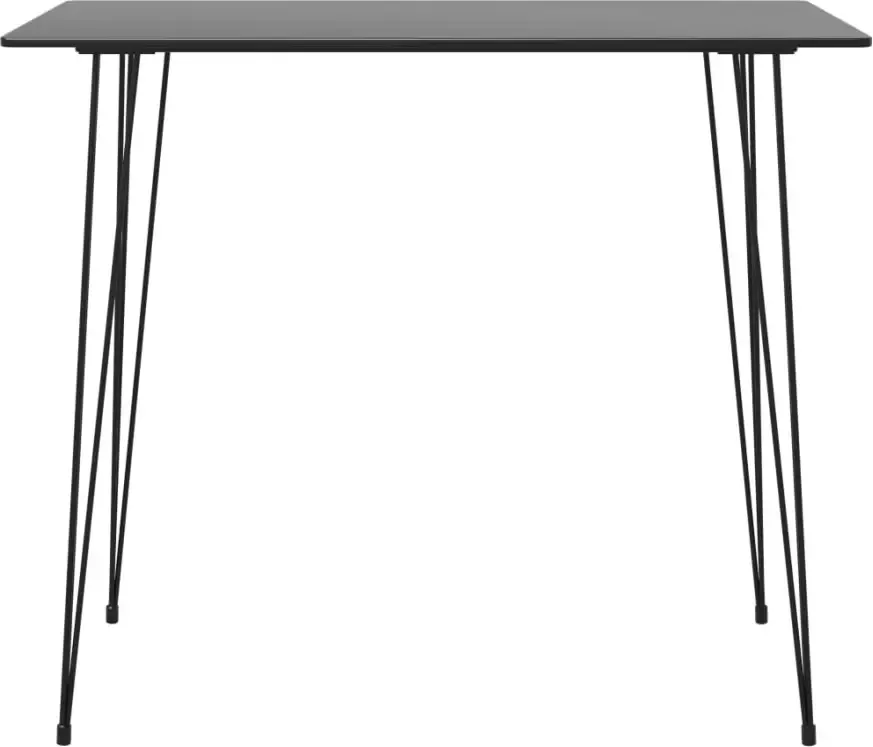 VidaXL -7-delige-Barset-zwart