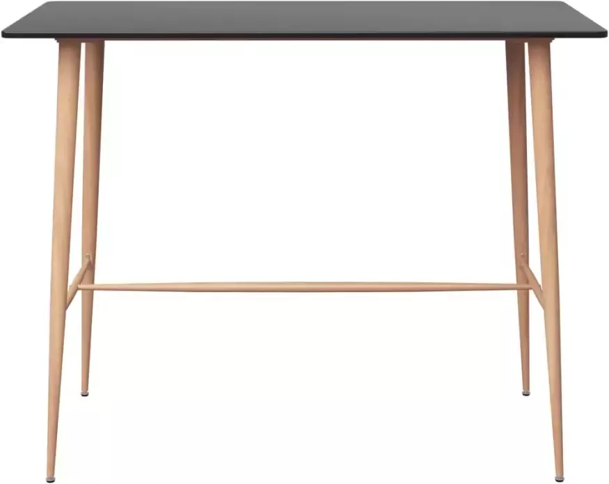 VidaXL -7-delige-Barset-zwart