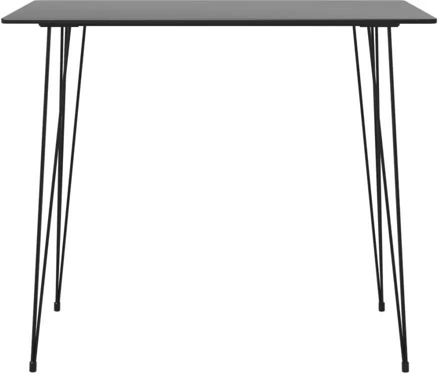 VidaXL -7-delige-Barset-zwart-en-wit