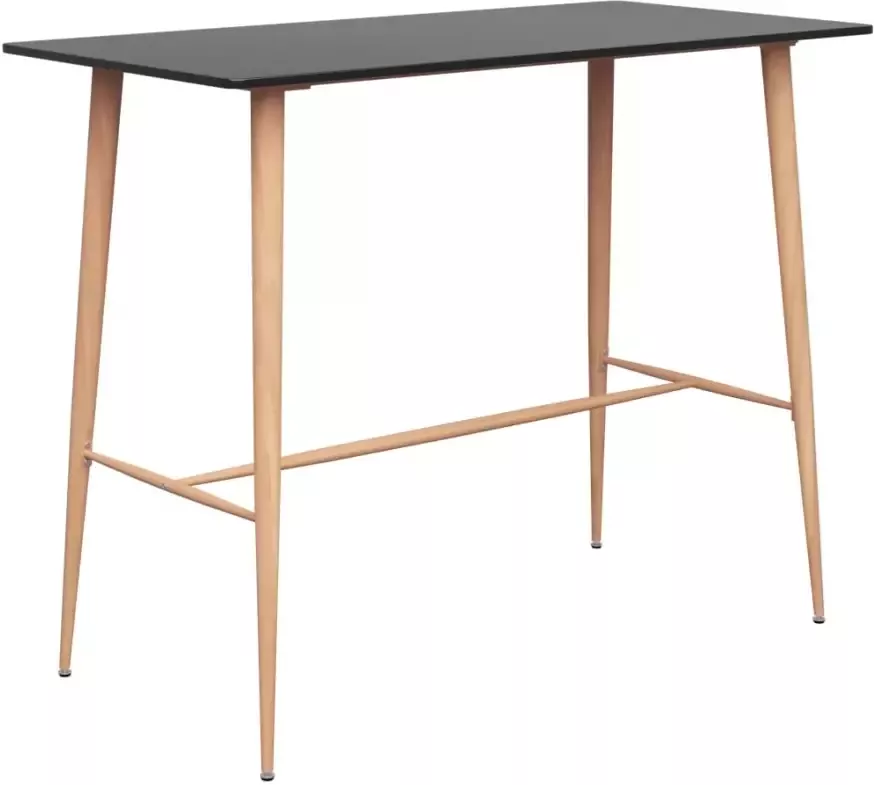 VidaXL -7-delige-Barset-zwart-en-wit - Foto 2