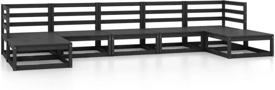 VidaXL 7-delige Loungeset massief grenenhout - Foto 3
