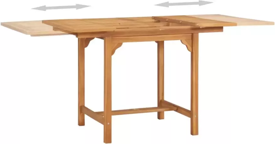 VidaXL 7-delige Tuinset massief teakhout - Foto 2