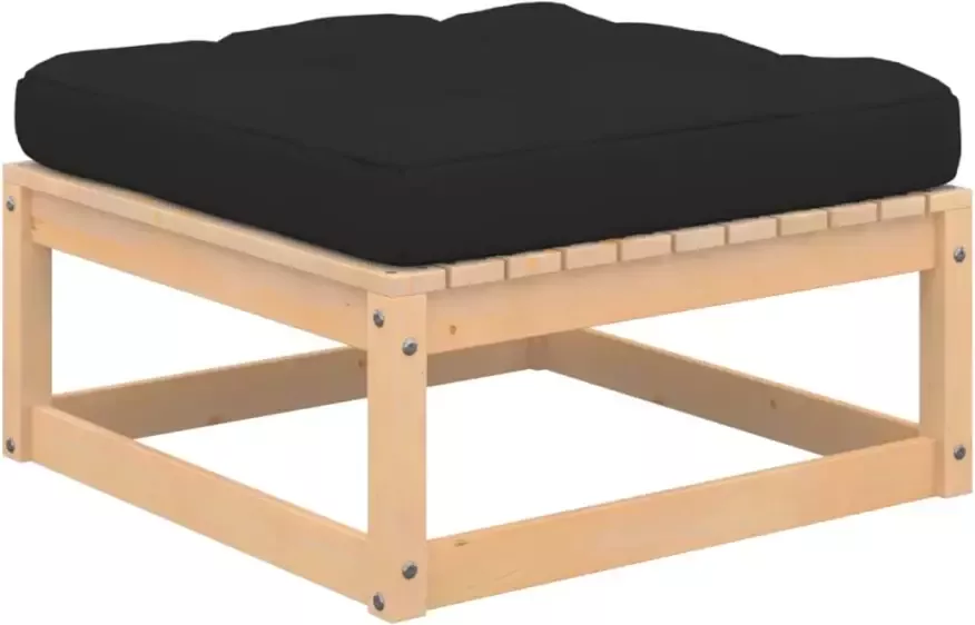 VIDAXL 8-delige Loungeset met kussens massief grenenhout - Foto 3