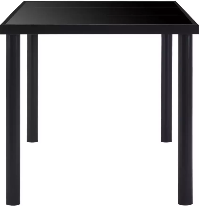 VidaXL 9-delige Eethoek kunstsuÃ¨de grijs