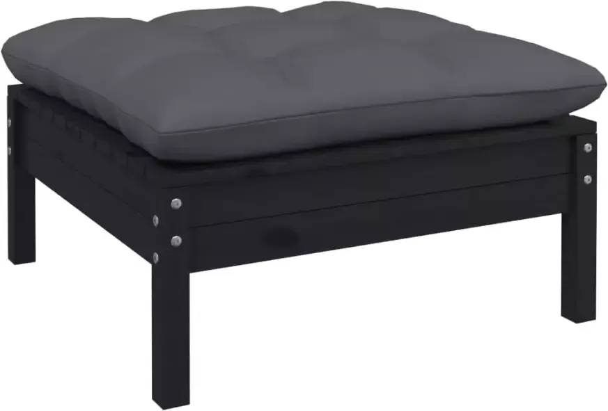 VIDAXL 9-delige Loungeset met kussens massief grenenhout - Foto 1