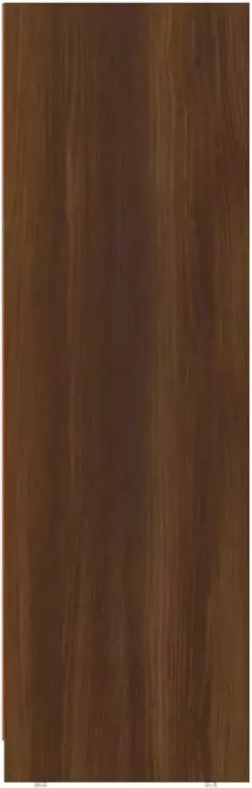 VIDAXL Badkamerkast 30x30x95 cm bewerkt hout bruin eikenkleur - Foto 3