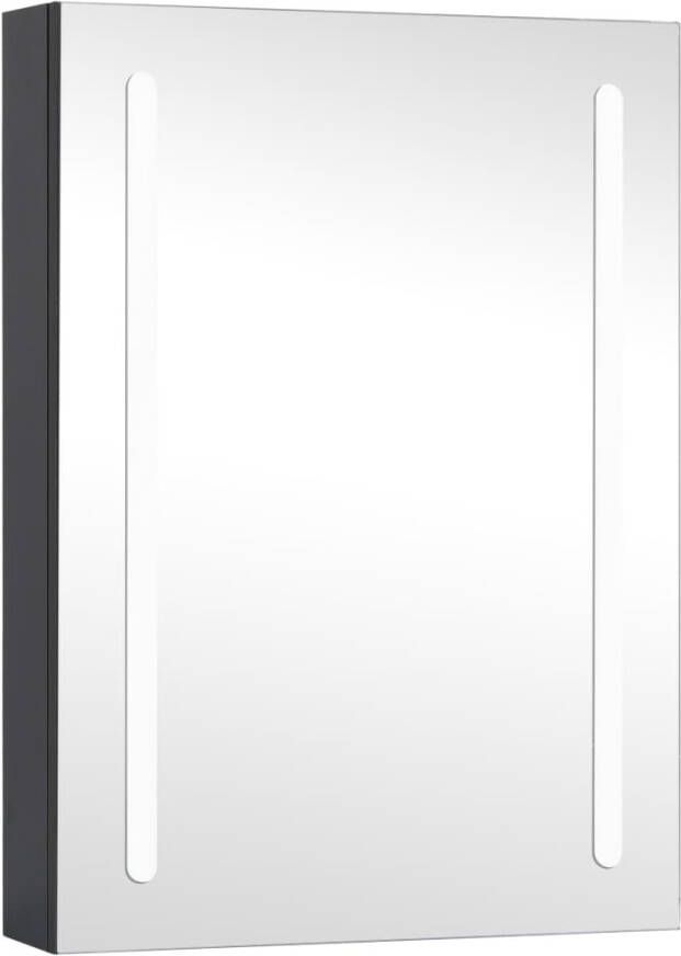 VIDAXL Badkamerkast met spiegel en LED 50x13x70 cm - Foto 2