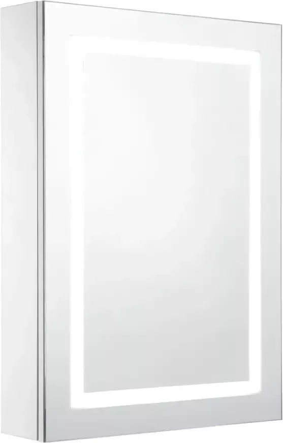 VidaXL Prolenta Premium Badkamerkast met spiegel en LED 50x13x70 cm - Foto 2