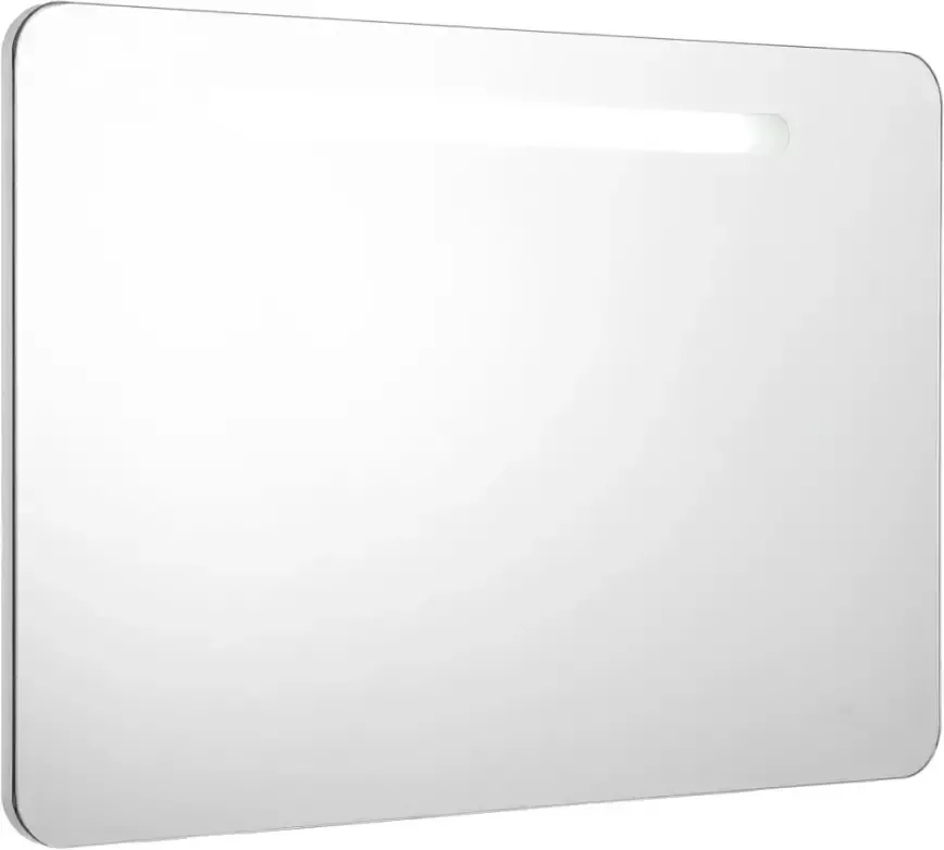 VIDAXL Badkamerkast met spiegel LED 80x9 5x55 cm