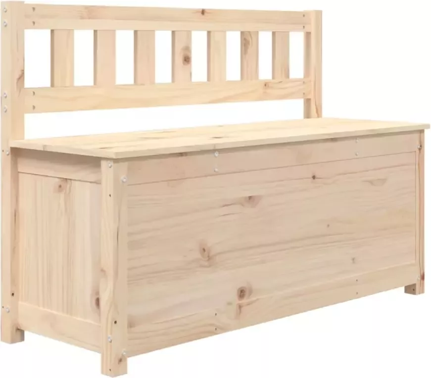 VIDAXL Bankje 110x41x76 5 cm massief grenenhout - Foto 2