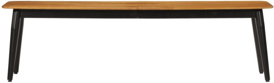 VidaXL -Bankje-160x40x45-cm-massief-mangohout-en-ijzer - Foto 4