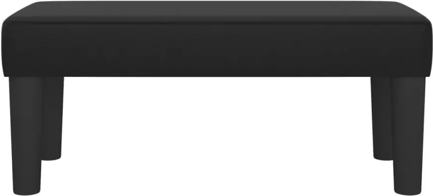VIDAXL Bankje 70x30x30 cm kunstleer zwart - Foto 3