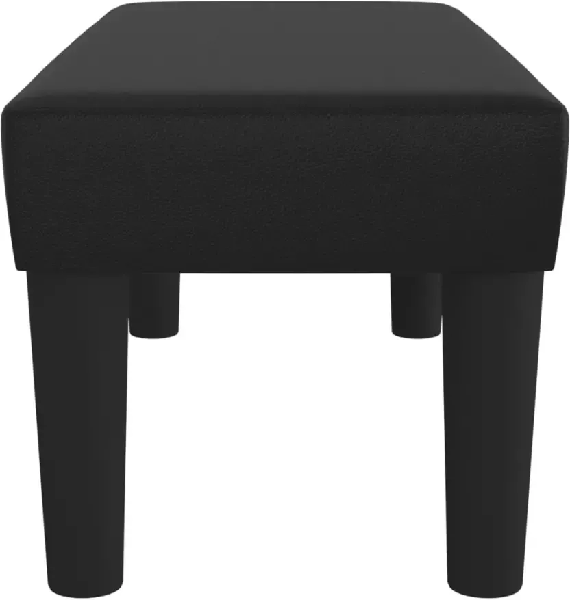 VIDAXL Bankje 70x30x30 cm kunstleer zwart - Foto 2