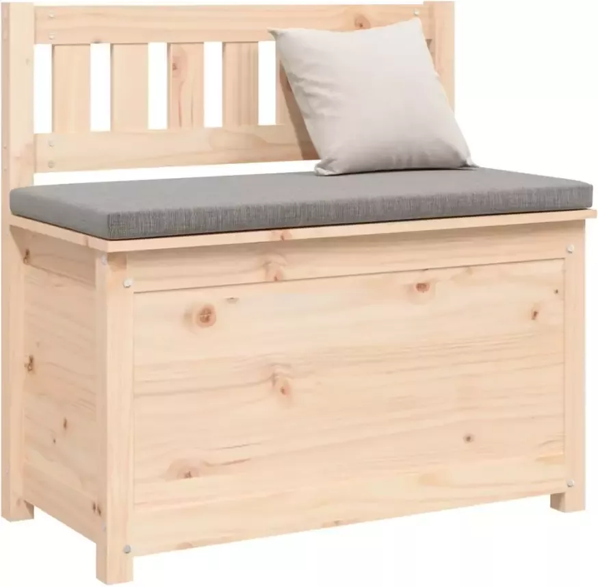 VIDAXL Bankje 80x41x77 cm massief grenenhout - Foto 2