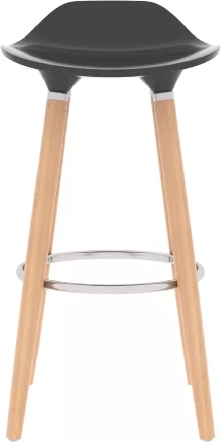 VidaXL -Barkrukken-2-st-antracietkleurig - Foto 4