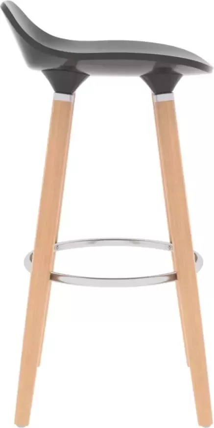 VidaXL -Barkrukken-2-st-antracietkleurig - Foto 3