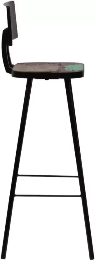 Vida XL vidaXL Barkrukken 4 st massief gerecycled hout-VXL-245393 - Foto 3