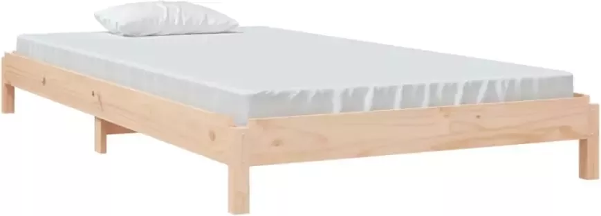 VidaXL -Bed-stapelbaar-100x200-cm-massief-grenenhout - Foto 4