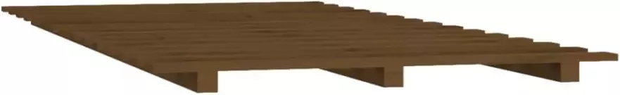 VidaXL -Bedframe-75x190-cm-massief-grenenhout-honingbruin - Foto 3