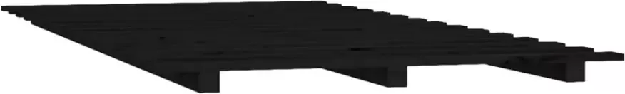 VidaXL -Bedframe-75x190-cm-massief-grenenhout-zwart - Foto 6