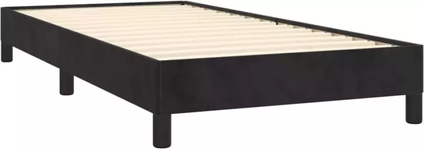 VidaXL -Bedframe-fluweel-zwart-90x200-cm - Foto 6
