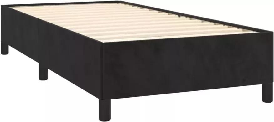VidaXL -Bedframe-fluweel-zwart-90x200-cm - Foto 7